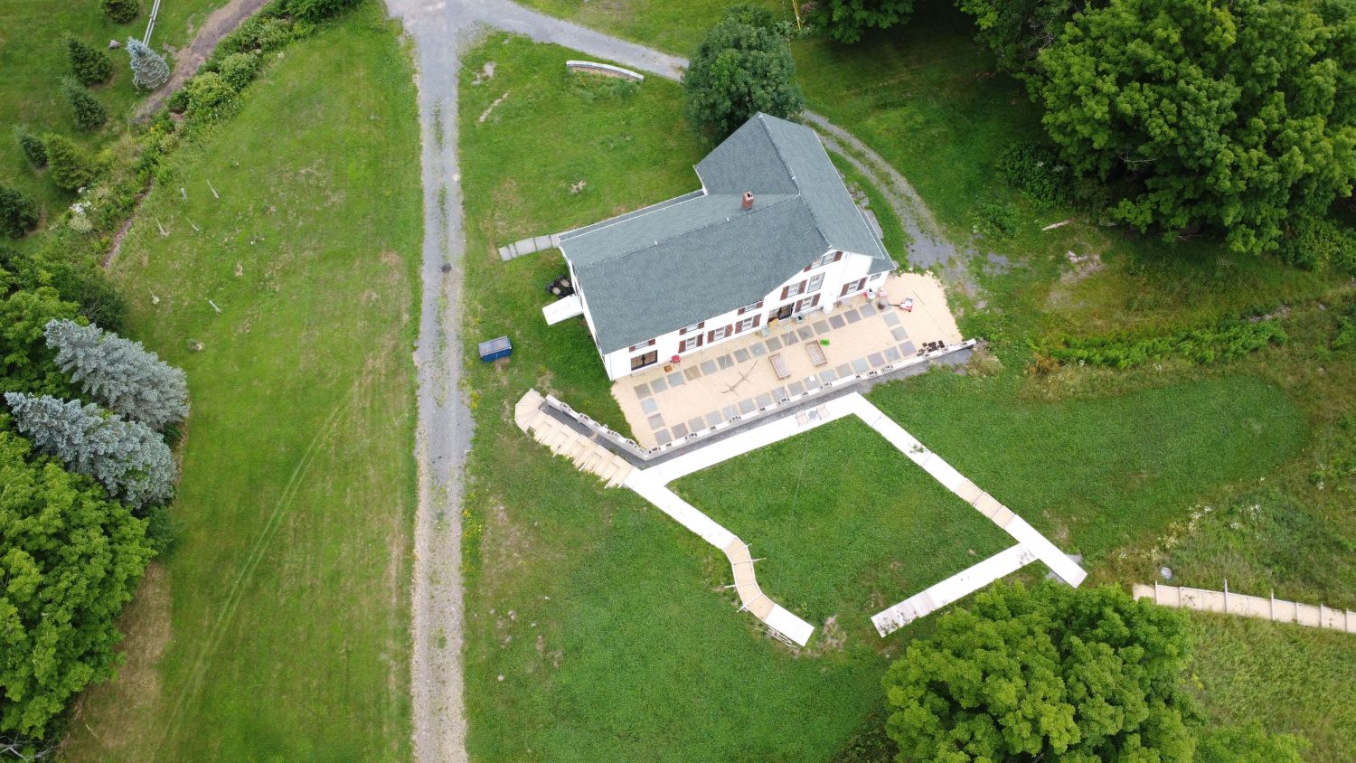 Big Hollow Greene — 210-acre aerial view in the Catskills
