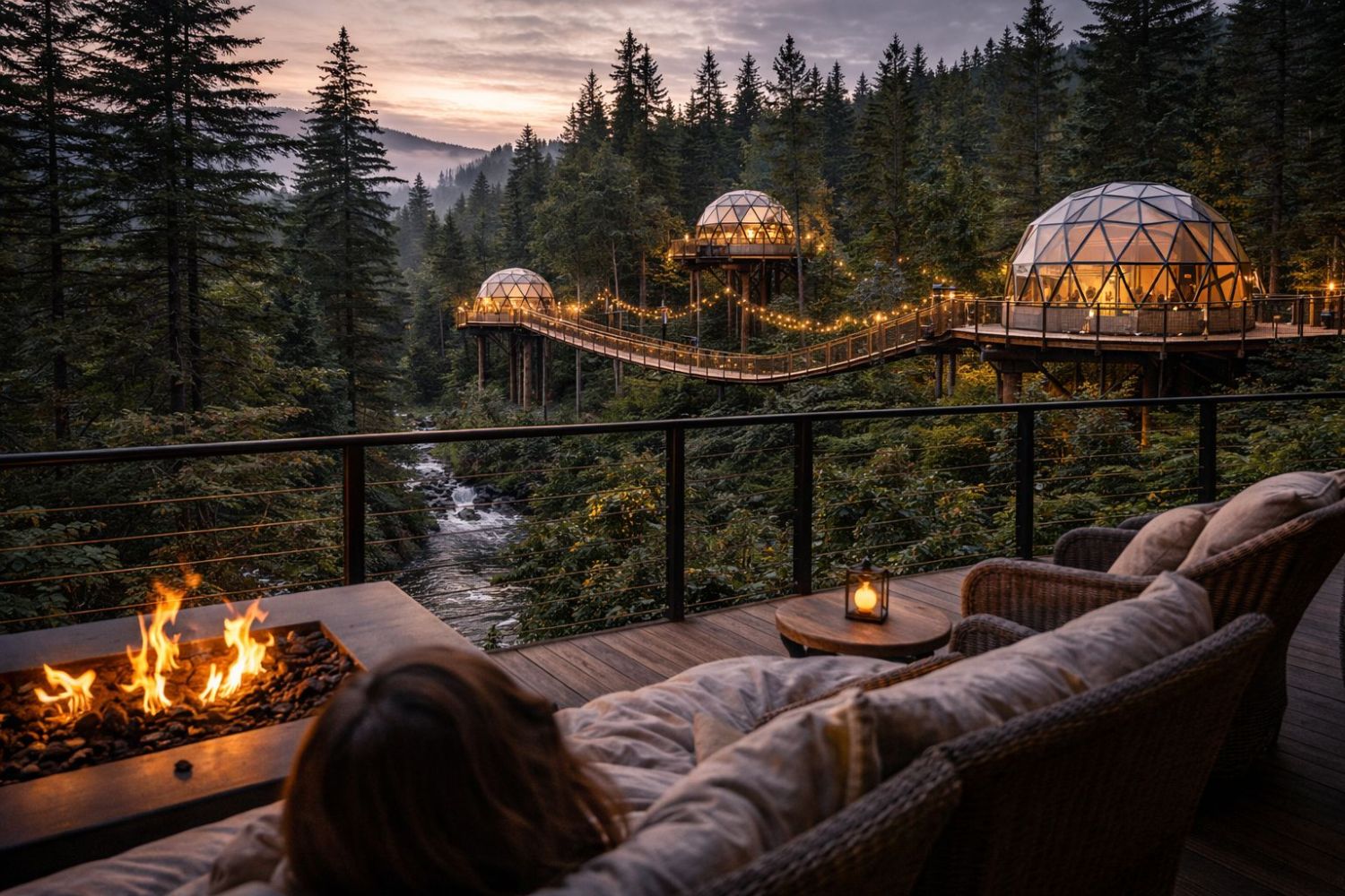 Treetop getaway at Big Hollow Greene for visionary leaders